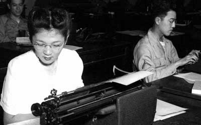 Nissei translators in Japan