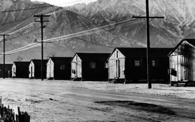 Manzanar barracks