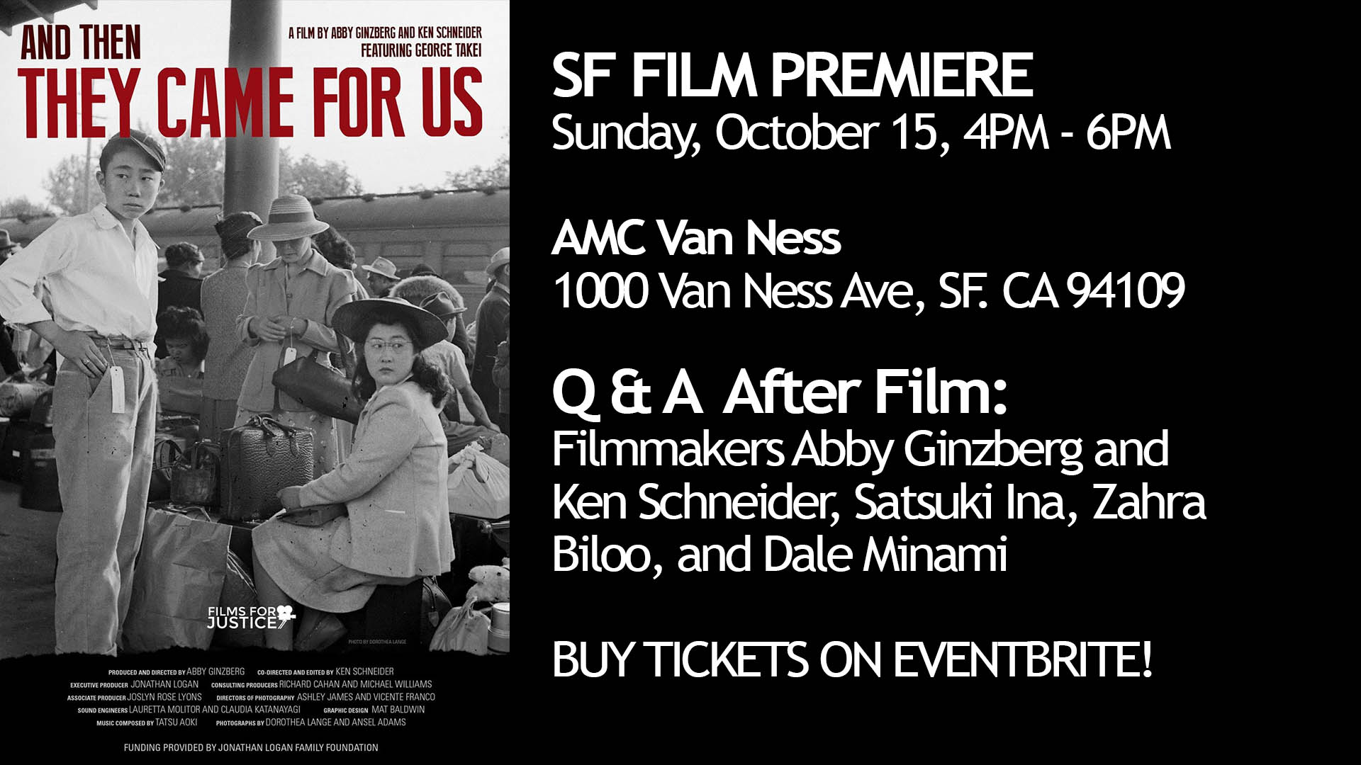 101517 And Then They Came For Us p1 - National Japanese American