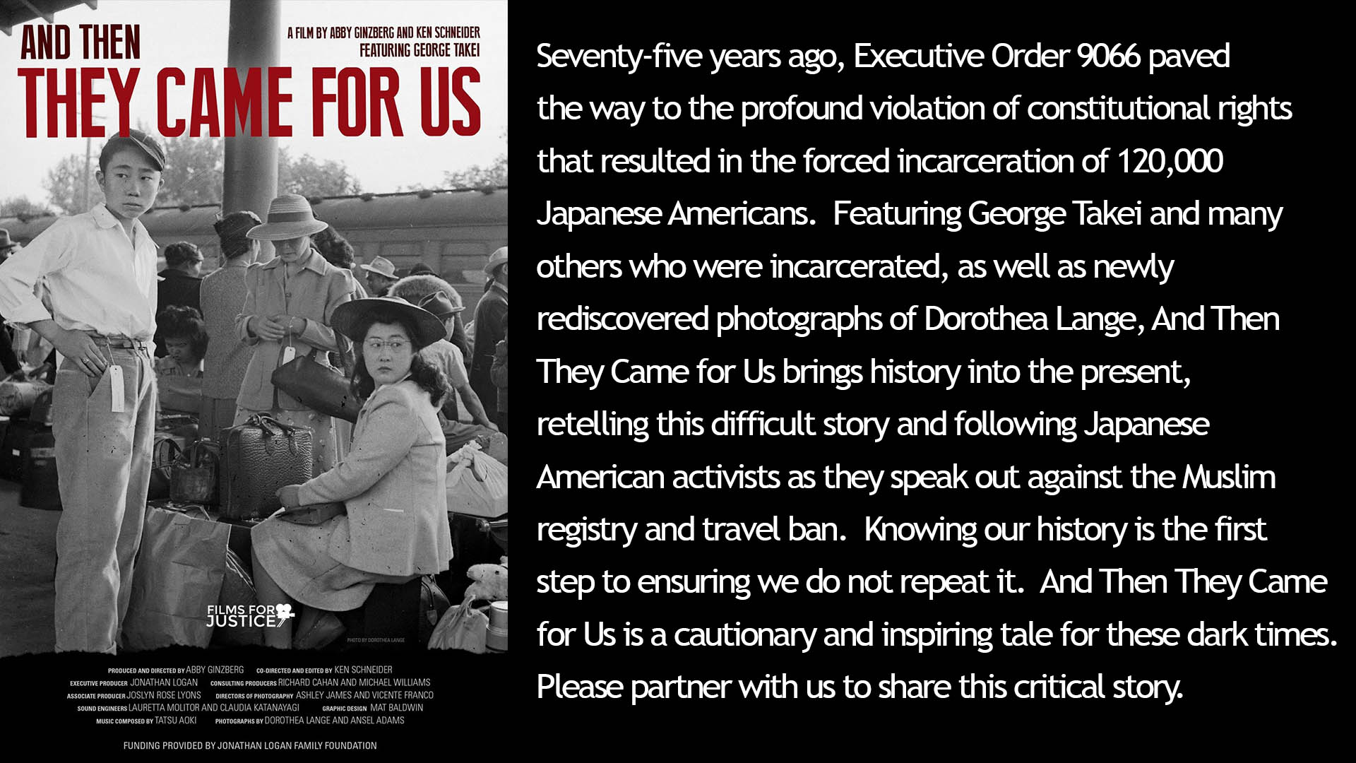 101517 And Then They Came For Us p2 - National Japanese American